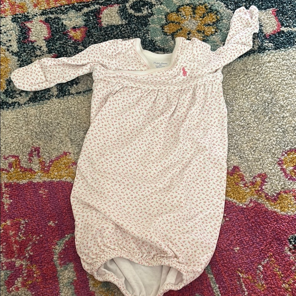 Ralph Lauren Pink Floral Kids Sleep Sack